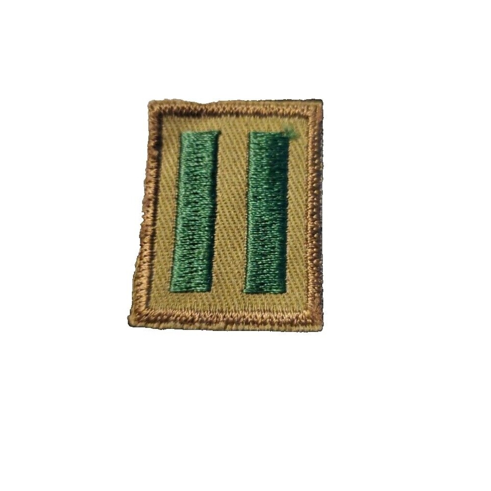 BSA Patrol Leader Square Edge Patch Boy Scouts Glue Back Leadership Badge
